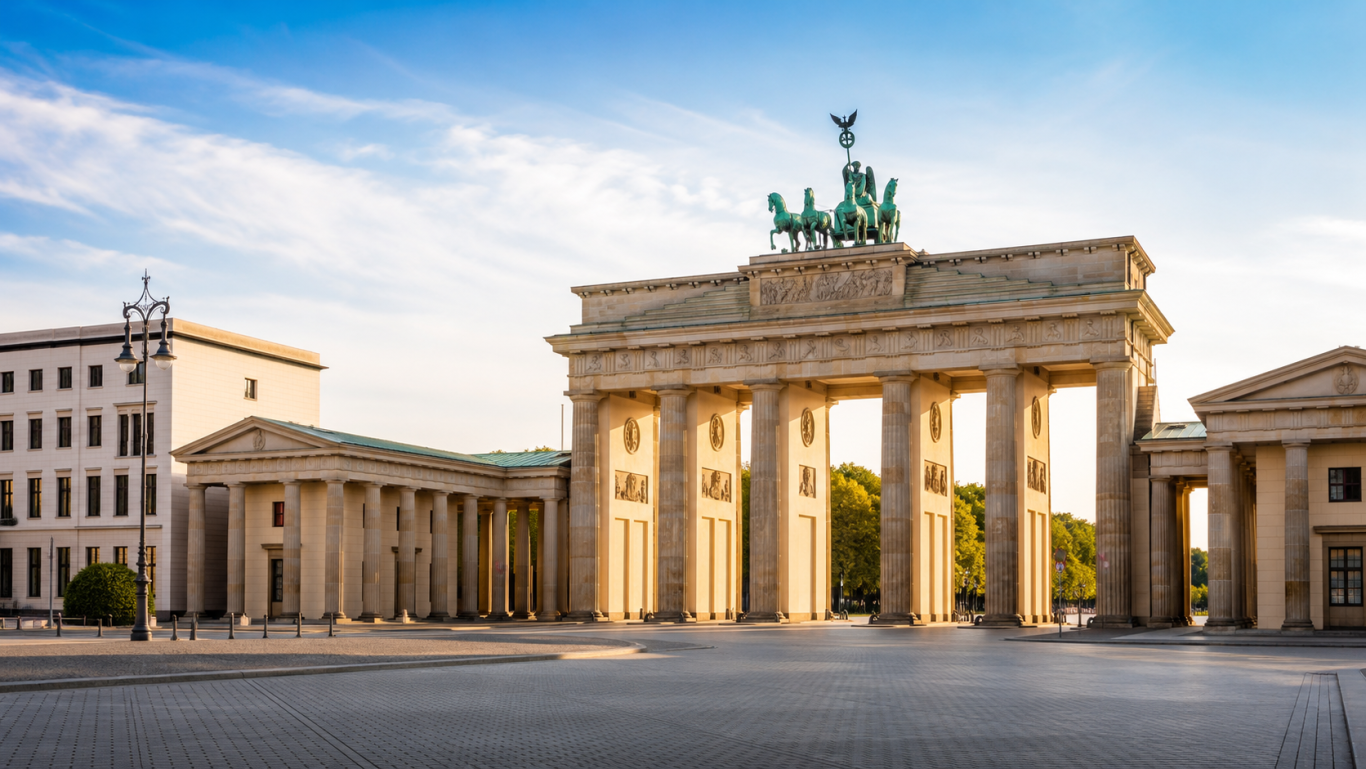 Leckageortung im Einsatzgebiet Berlin mit Brandenburger Tor